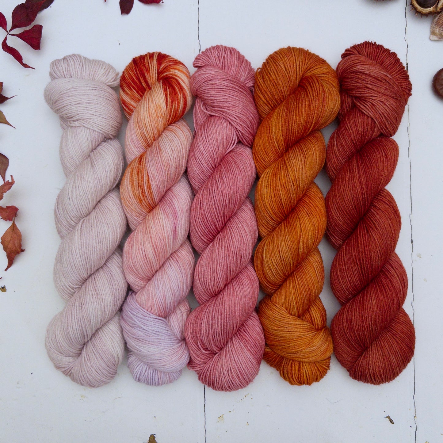 hoo | sock – three/four/five skein yarn pack – autumn gelato